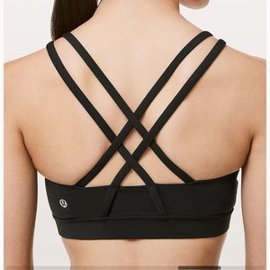 Lululemon Black energy bra